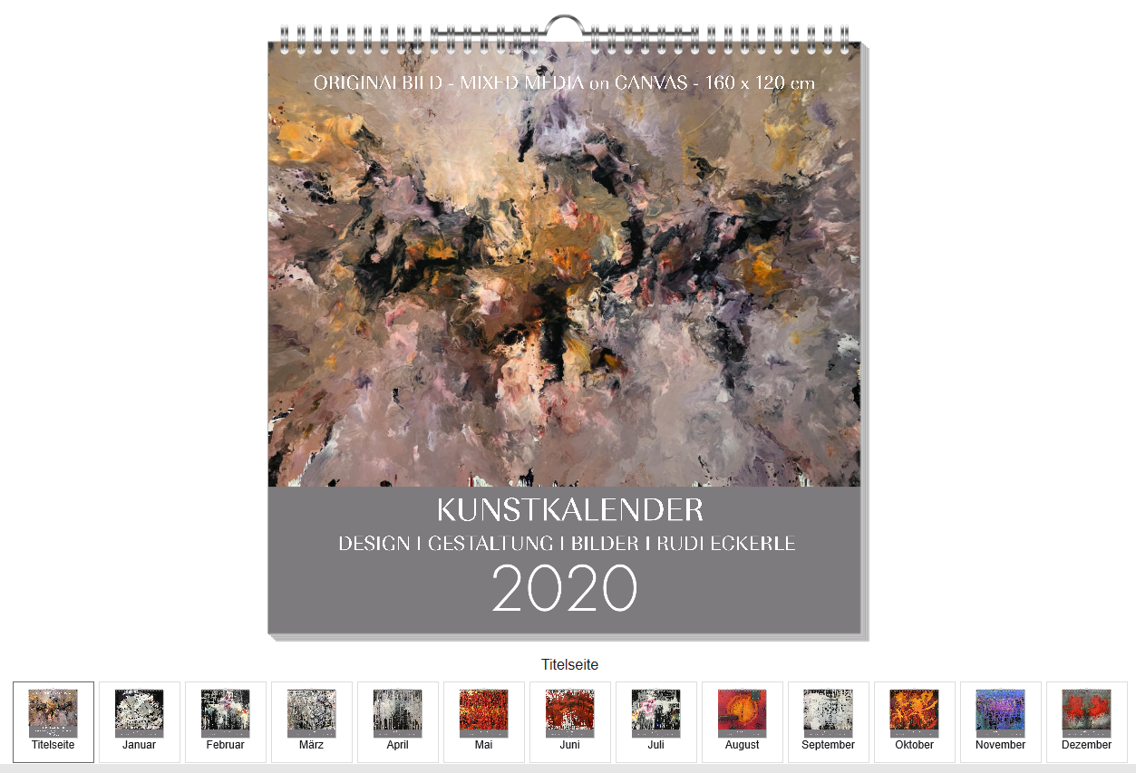 Kalender 2020 Übersicht